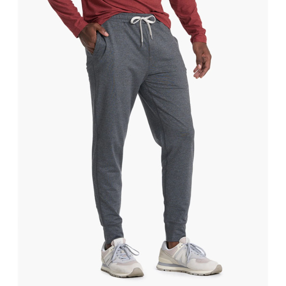 COPY - Vuori Sunday Performance Jogger Pants Charcoal Heather Size Medium - Picture 2 of 9